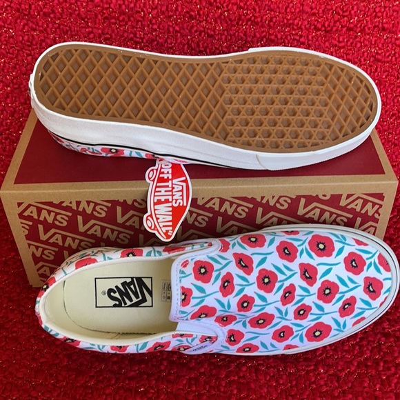 Vans Classic Slip-On Flowers True White WMNS - Picture 4 of 16